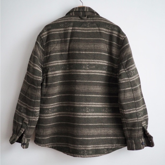 Jachs NY wool coat fleece sherpa lined shirt jacket - Picture 6 of 10